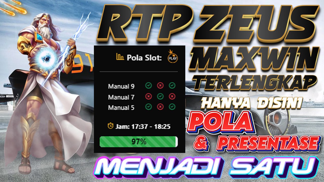 RTP Zeus Maxwin: Gampang JP Setiap Hari di Tahun 2024